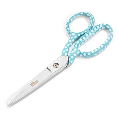 Image of Prym Textile Scissors, Mint, Silver, White, 27 x 9 1.5 cm