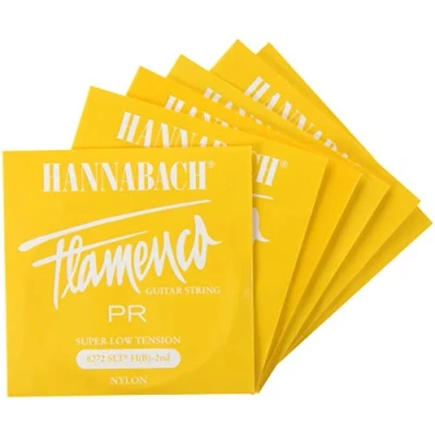 Image of Hannabach classical guitar strings Flamenco Series 827 Super Low Tension set Made in Germany 827SLT