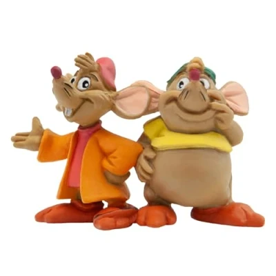 Image of Bullyland Gus and Jaq Mice from Disney&#039;s Cinderella