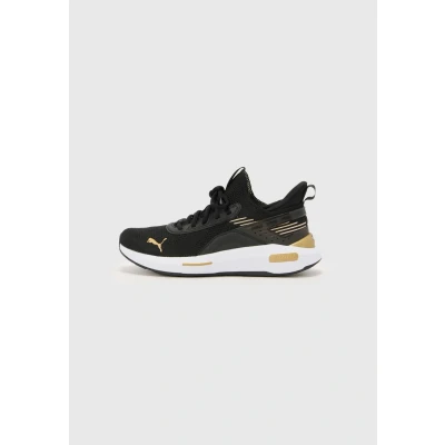 Image of Puma Softride ENZO 5 Unisex Training shoe black/goldcoloured, Size: 4, Black/gold/coloured shoes