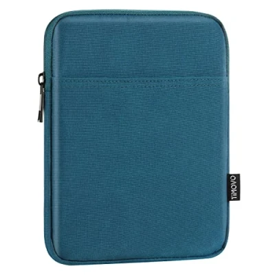 Image of TiMOVO 6 7 Inch Sleeve Case for All New Kindle Paperwhite and Colorsoft Signature Edition, Protective Cover Pouch Bag Carrying E Reader/Kindle Oasis, Peacock Blue