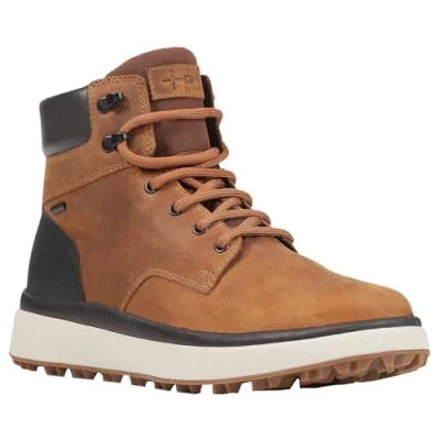 Image of Geox Men&#039;s U Granito + Grip B A Ankle Boot, Ochre Black, 6 UK