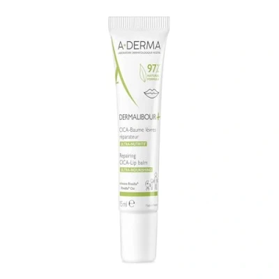 Image of A DERMA Dermalibour+ Cica Lip Balm 15 ml