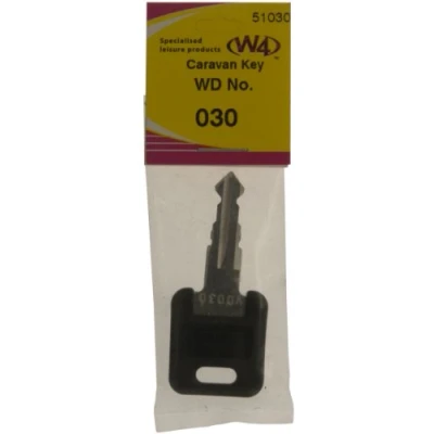 Image of W4 WD Replacement Caravan Key No030 Black