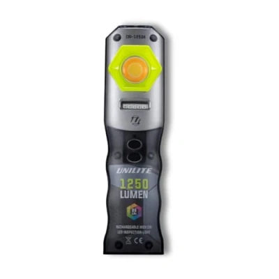 Image of Unilite CRI 1250R USB Rechargeable High Power LED Compact Detailing Inspection Light 1250Lm 2700k 4500k 6500k 96+ SW UV LEDs