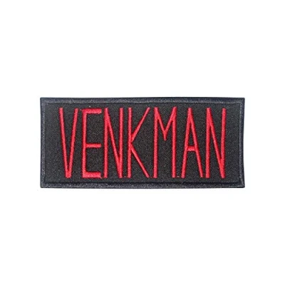 Image of Venkman Ghost Buster Iron On Patch Sew Embroidered Patch/Badge for Clothes Shirts Jeans etc