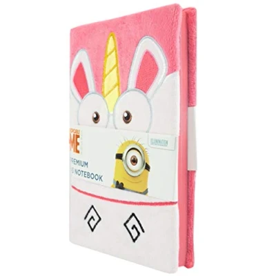 Image of Despicable Me SR72143 &quot;It&#039;s So Fluffy&quot; Premium Notebook (A5), Pink, 6 x 8.5 inches