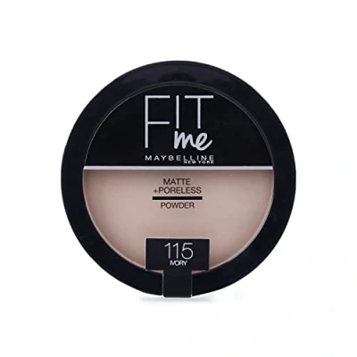 Image of Maybelline Fit Me Matte &amp; Poreless Pressed Powder 115 Ivory