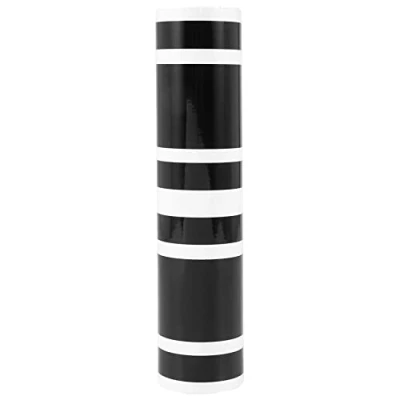 Image of Folceretsc 2pcs 72 inch x3 DIY Black Car Body Vinyl Racing Stripe Pinstripe Decal Stickers New
