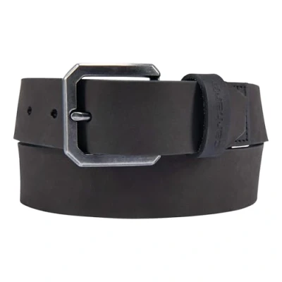 Image of Carhartt Men&#039;s Legacy Leather Belt, Black, 34