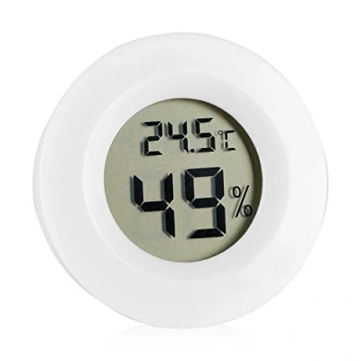 Image of Digital Hygrometer and Thermometer, Wide Measuring Range High Precision for Measurement Reptile Habitat Humidity Temperature Snake Lizard Frog Gecko Turtle