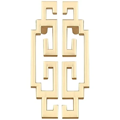 Image of Mgoodoo Pull Handle for Kitchen Cabinet Door Drawer Handles and Knobs Furniture Hardware Retro European Style (5pcs, 64mm Gold)
