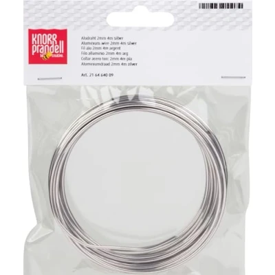 Image of KnorrPrandell Aluminium Wire 2mm Silver