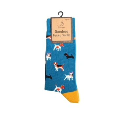 Image of Bartleby Ladies Funky Bamboo Socks Doggy Divas