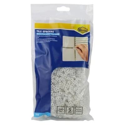 Image of Vitrex 10 2052 Floor Tile Spacers 5.00mm (Pack of 500)