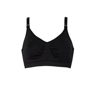 Image of Medela 101038703 Maternity and Nursing Bra Black Size XL