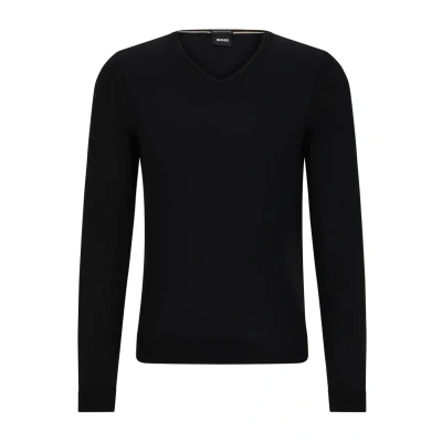 Image of BOSS Melba Jumper, Men&#039;s, Size: Small, Black