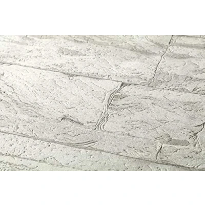 Image of A.S. Création Creation Brick Elements Non Woven Wallpaper 10.05 m x 0.53 White Grey Made in Germany 707161 7071 61, Multi Colour