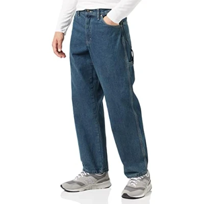 Image of Dickies Men&#039;s Relaxed Fit Carpenter Jean???????????? ?? ??? ???????????????? ???? ??????? ????? ?????&#039;??? jeans, Tinted Heritage Khaki, 30W 30L UK