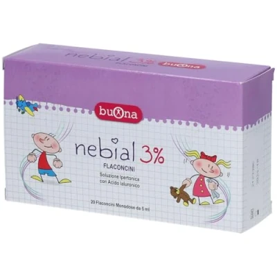 Image of Buona Nebial Soluzione Salina Ipertonica 3% 20 Flaconcini Da 5 ml