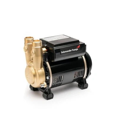 Image of Salamander Pumps CT Force 20PS Brass Impeller Pump 2.0 Bar Pressure Single End Suitable for Positive, Gravity Fed Systems Only 5 Year Warranty