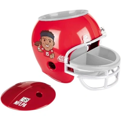 Image of Great Branding Patrick Mahomes NFLPA American Football Snack Helmet