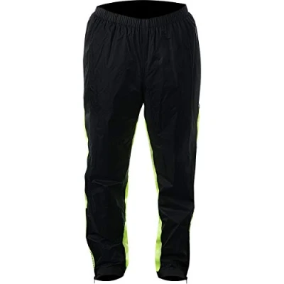 Image of Alpinestars Hurricane Rain Motorcycle Waterproof Over Trousers Fluo/Black XL