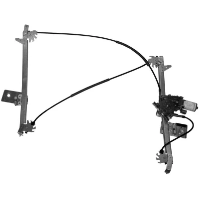 Image of 9221Y3 Window regulator VALEO 850776 Left Front electric with motor without comfort function PEUGEOT: