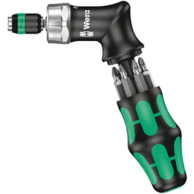 Image of KK Pistol RA High Torque Ratchet Screwdriver &amp; 6 Bits