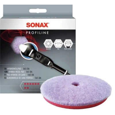 Image of SONAX Hybrid Wool Pad 165 mm (1 piece) Effective Sanding for Eccentric Polishing Machines Item No. 04941000