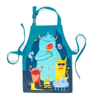 Image of ThreadBear Design The Scruffles Easy Wipe Clean Apron for Children Inspire Creative Craft and Messy Play Time Great Home School Art Activities Ages 3+