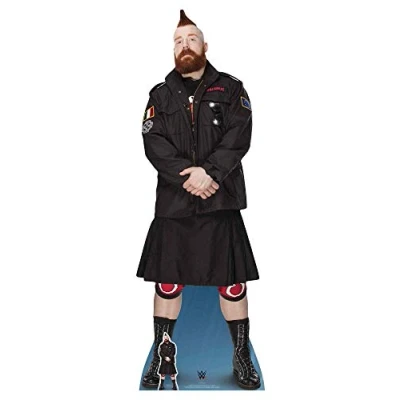 Image of Star Cutouts Ltd SC1208 Sheamus Ultimate Edition WWE Figures Party Decorations Lifesize Cardboard Cutout 193cm Tall, Multicolour