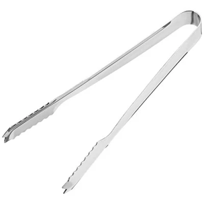 Image of bar@drinkstuff 62503 Stainless Steel Ice Tong, 7 Inch Length