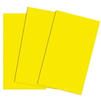 Image of House of Card &amp; Paper A3 160 gsm Yellow (Pack 50 Sheets)