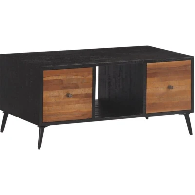 Image of vidaXL Coffee Table 90x50x41 cm Solid Reclaimed Teak
