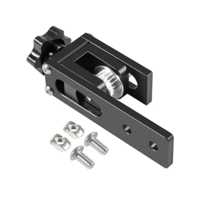 Image of AEDIKO Upgrade 2020 Profile X axis Synchronous Belt Stretch Straighten Tensioner for Creality Ender 3/Ender3 Pro/Ender3 V2/CR 10/ CR 10 V2/ V3/CR 20 Pro 3D Printer Parts (Black)
