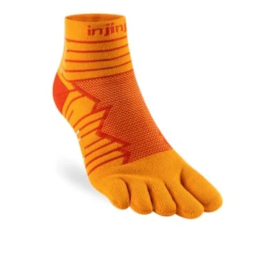 Image of Injinji Ultra Run Mini Crew Desert Orange S (EU: 37 40), yellow,