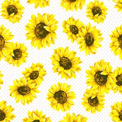 Image of Tischdeko Pack of 20 Cocktail Napkins Sunflowers Flowers Summer