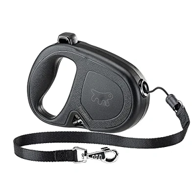 Image of Extendable Leash for Medium Large Dogs FLIPPY ONE CORD M, 5 m retractable cord, max 20 kg, Black