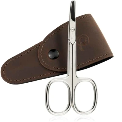 Image of marQus Nail Scissors from Solingen with Rounded Blade, incl. case for Precise Cutting, Suitable Baby or Children&#039;s Nails