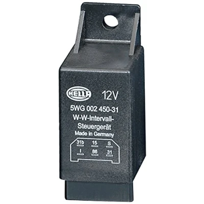 Image of 60034854 Relay, wipe /wash interval HELLA 5WG 002 450 311 with holder