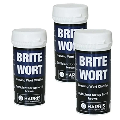 Image of 3X Britewort Wort Clarifier 5 tabs Doses 10 Brews Replaces Protofloc Irish Moss
