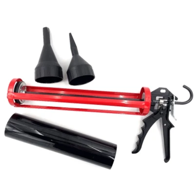 Image of PTI Pro Point Mortar Gun, Caulking Cement Pump, Pointing Tool Grouting Gun Sprayer Applicator for