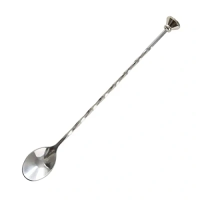 Image of Olympia Bar Spoon 270X30mm Stainless Steel Puddler Cocktail Mixer Stirring