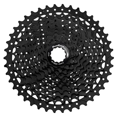 Image of SunRace Unisex Csms3 1140t 10 Speed Cassette, Black, 10V 11 40T UK