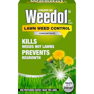 Image of Weedol Lawn Weedkiller, Concentrate, Kills Weeds Not Lawns, 500ML