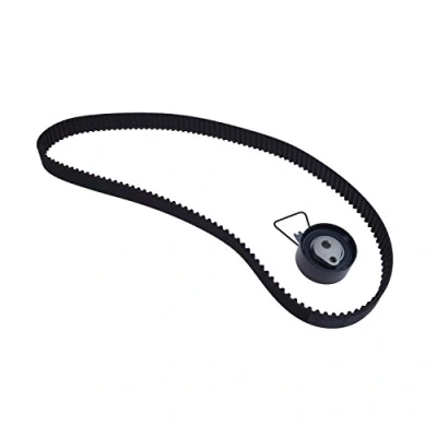 Image of LHN100560L, LHN100560LS1, LHP100900L, LHP100900LS1 Timing belt kit BLUE PRINT ADJ137307 145 with rounded tooth profile
