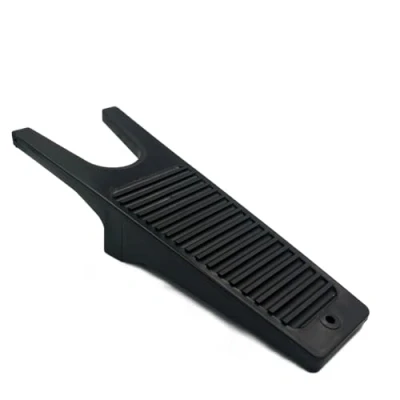 Image of William Hunter Extra Grip Plastic Black Boot Jack Heavy Duty Wellington Remover and Welly Puller with Integrated Rubber Inlay For Garden Boots, Riding Boots Durable Bootjack