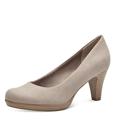 Image of MARCO TOZZI Women&#039;s 2 22411 41 Pumps, Taupe, 6.5
