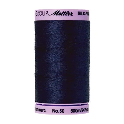 Image of Mettler Navy Silk Finish, Acrylic, Multicolour, 3.17x3.17x5.71 cm